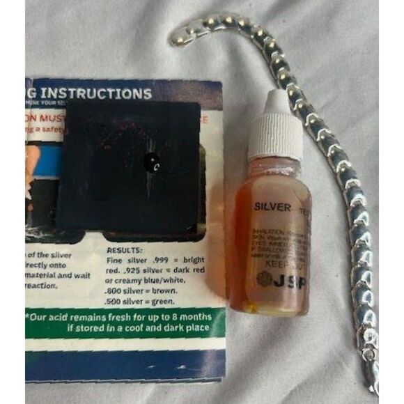 925 Italian Sterling Silver Link Bracelet 9.46 Grams - Picture 5 of 5